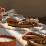 terracotta linen napkins (set of 6)