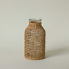 NATURAL RATTAN VASE